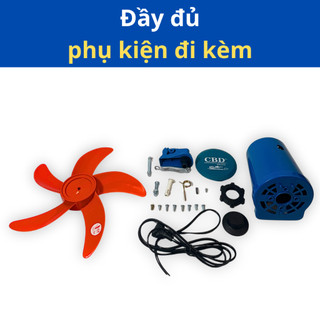 Thân Quạt Bàn B3 CBD - Đầy Đủ Phụ Kiện Đi Kèm (Cánh và Lồng Quạt) - Không Bao Gồm Moter.