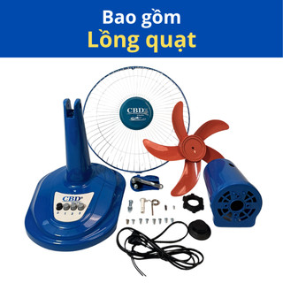 Thân Quạt Bàn B3 CBD - Đầy Đủ Phụ Kiện Đi Kèm (Cánh và Lồng Quạt) - Không Bao Gồm Moter.