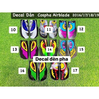 [ Giá 1 cặp ] Decal Demi Airblade 2016/2017/2018/2019 ✌🏻🚗