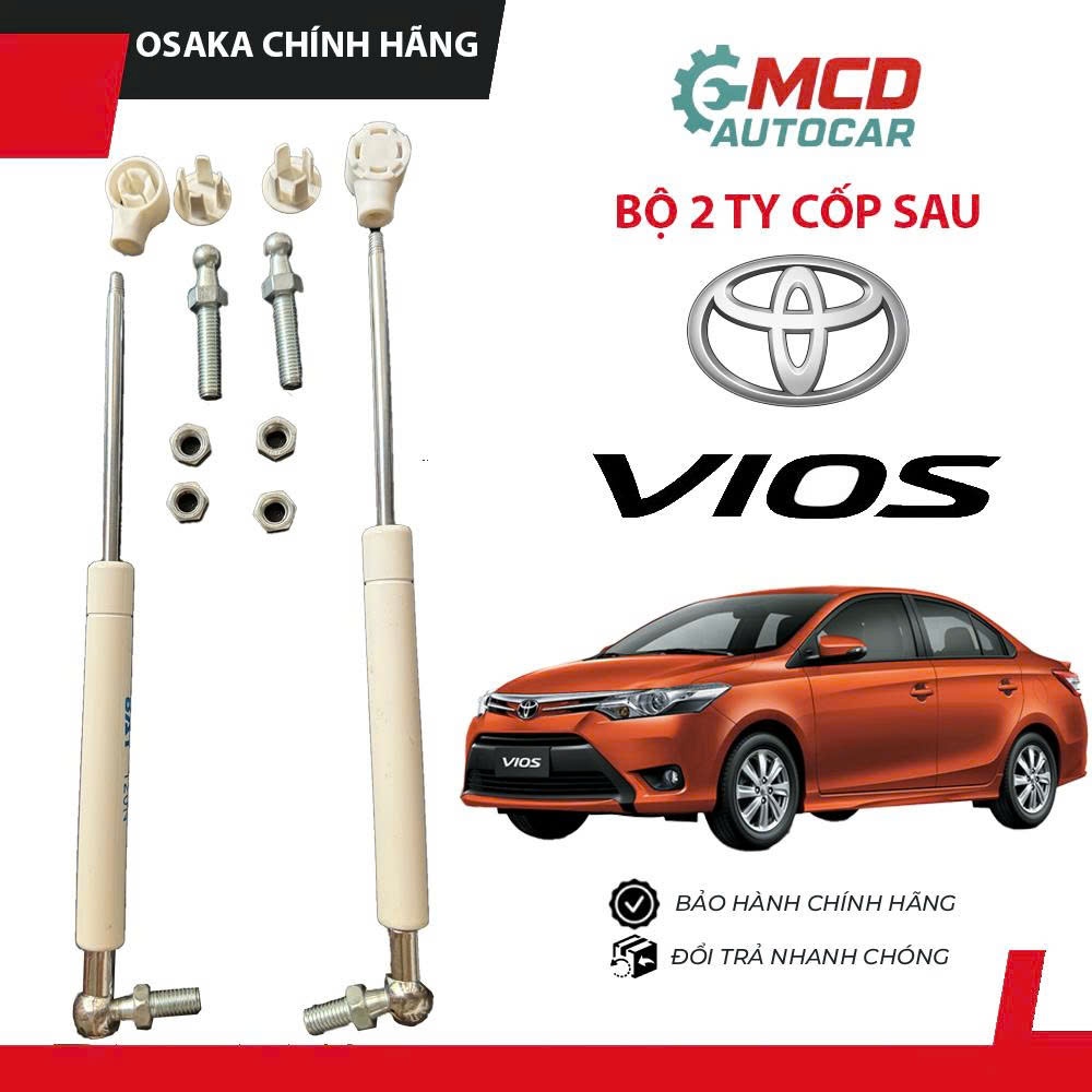 Ty Chống Cốp Sau Cho Toyota Vios (Độ Thêm)