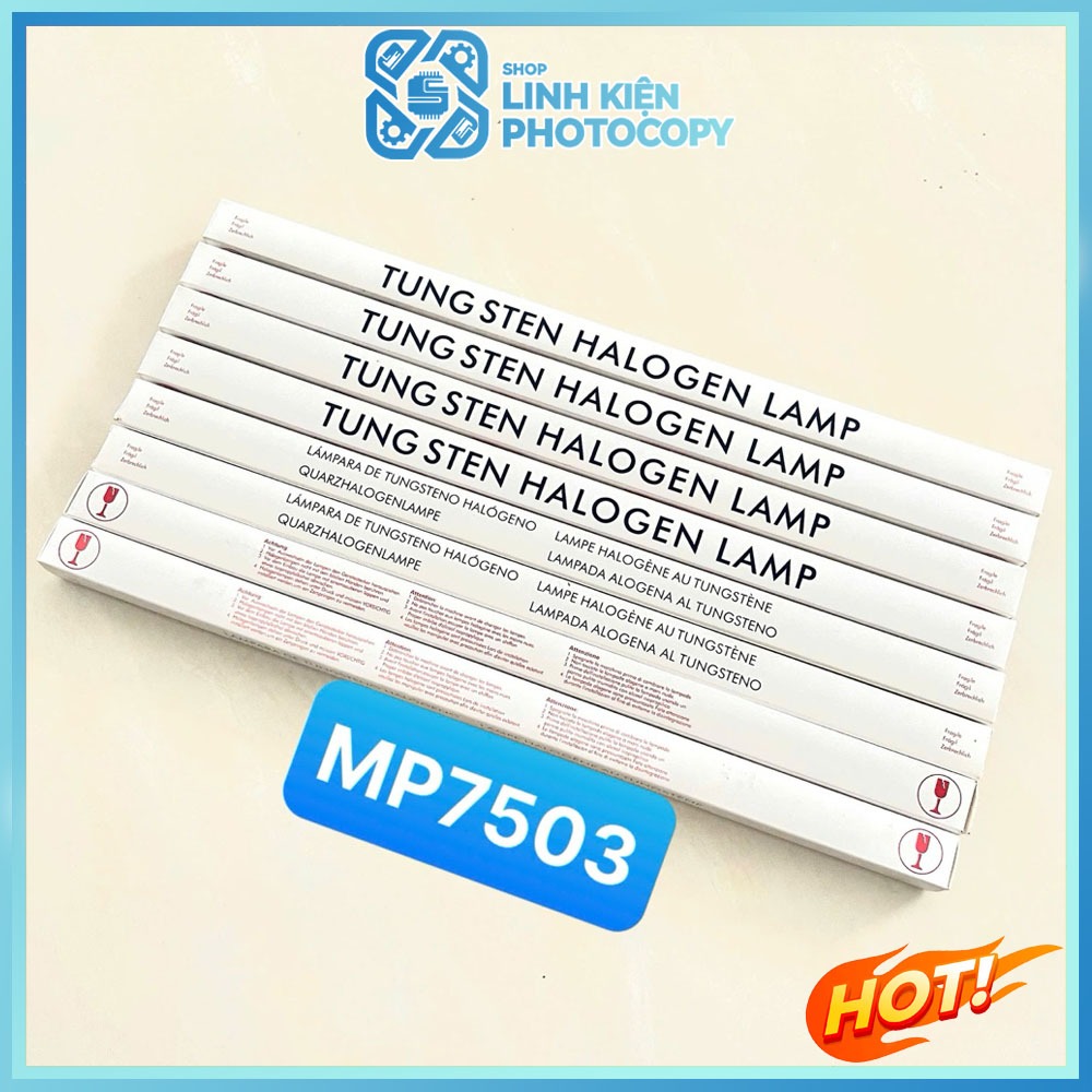 Bóng sấy máy photo Ricoh 7503 - Linh kiện máy photocopy Ricoh