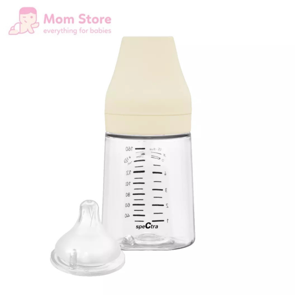 Bình Sữa SPECTRA 160ml Kèm Núm Ti Cho Bé