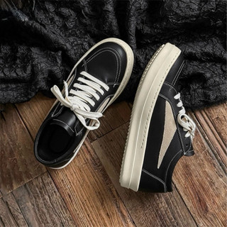 Giày Sneaker Da Nam Retro 1980s Phong Cách Cổ Điển Cao Cấp – Đế Cao Su Chống Trượt