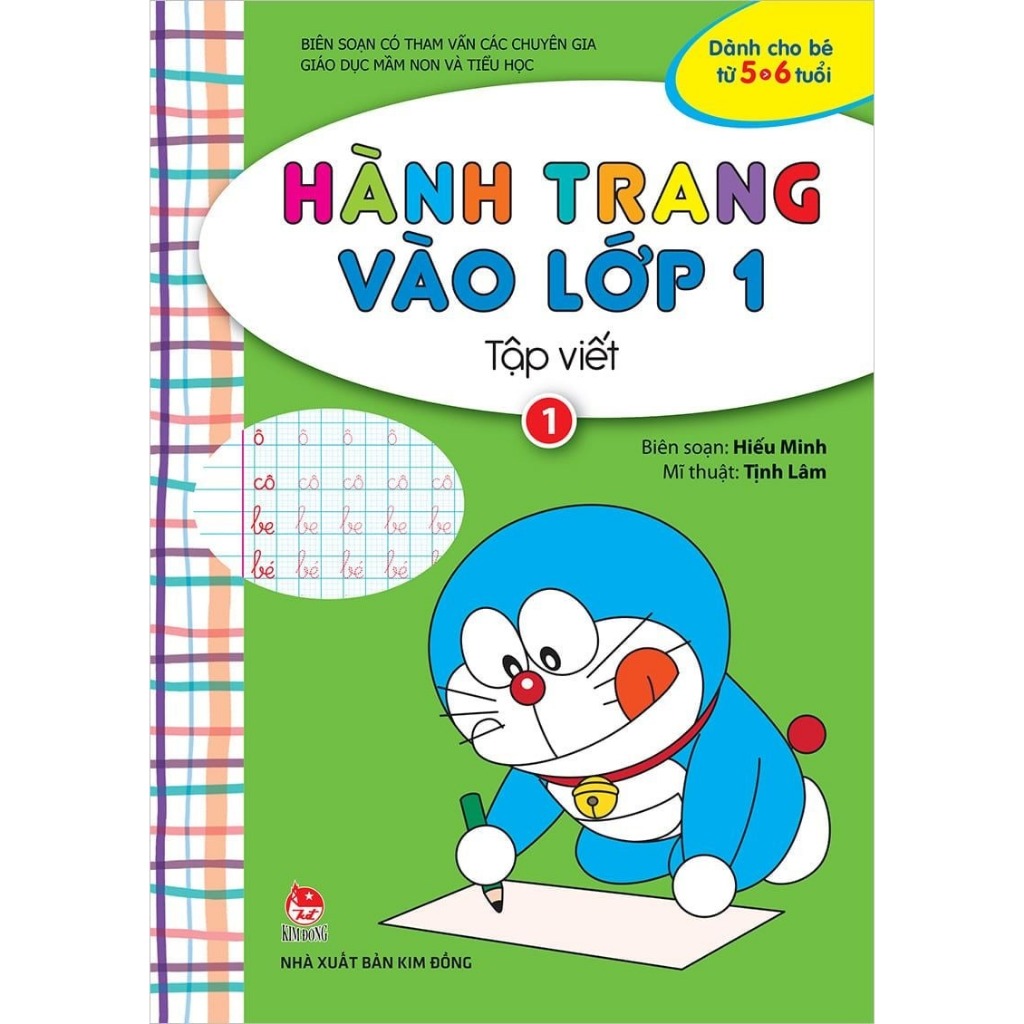 Hành trang vào lớp 1 - Tập Viết - Tập 1+2