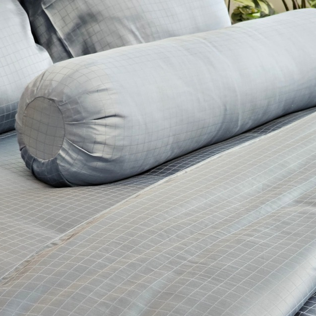 [Deal Xịn] Vỏ Gối Ôm Tencel 60s Size 38x105cm Jacquard Cao Cấp October Bedding Màu Trơn Nhiều màu Dâ