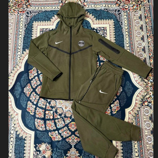  Bộ Nỉ  P^RI Nai Tech 3 Màu CLB Bóng Đá- Bộ Quần Áo Nam Hoodie Có Mũ Nam Mùa Đông Ngực Thêu Nổi 