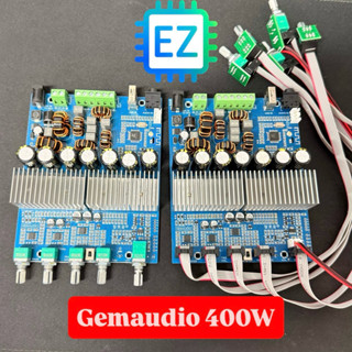  Mạch Gemaudio 2.1 TPA3221 200W+100W*2 Bluetooth + app điện thoại 12-30VDC 