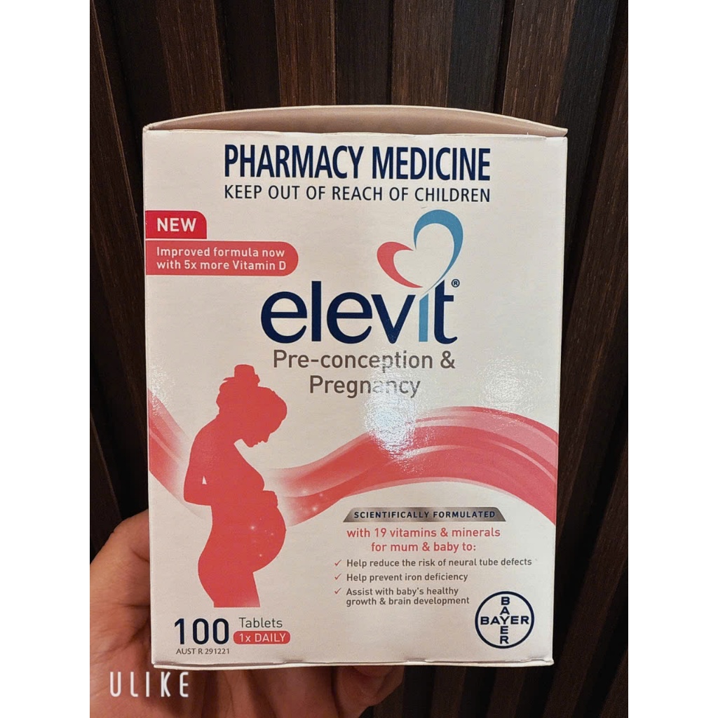 Vitamin tổng hợp elevit bầu 100 viên ( Elevit bầu )