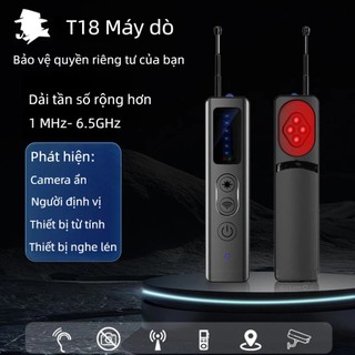 T18 Máy dò Bảo vệ quyền riêng tư Thiết Bị Dò Tìm Phát Hiện Camera, Máy Ghi Âm, Máy Định Vị GPS Độ Nhạy Cao