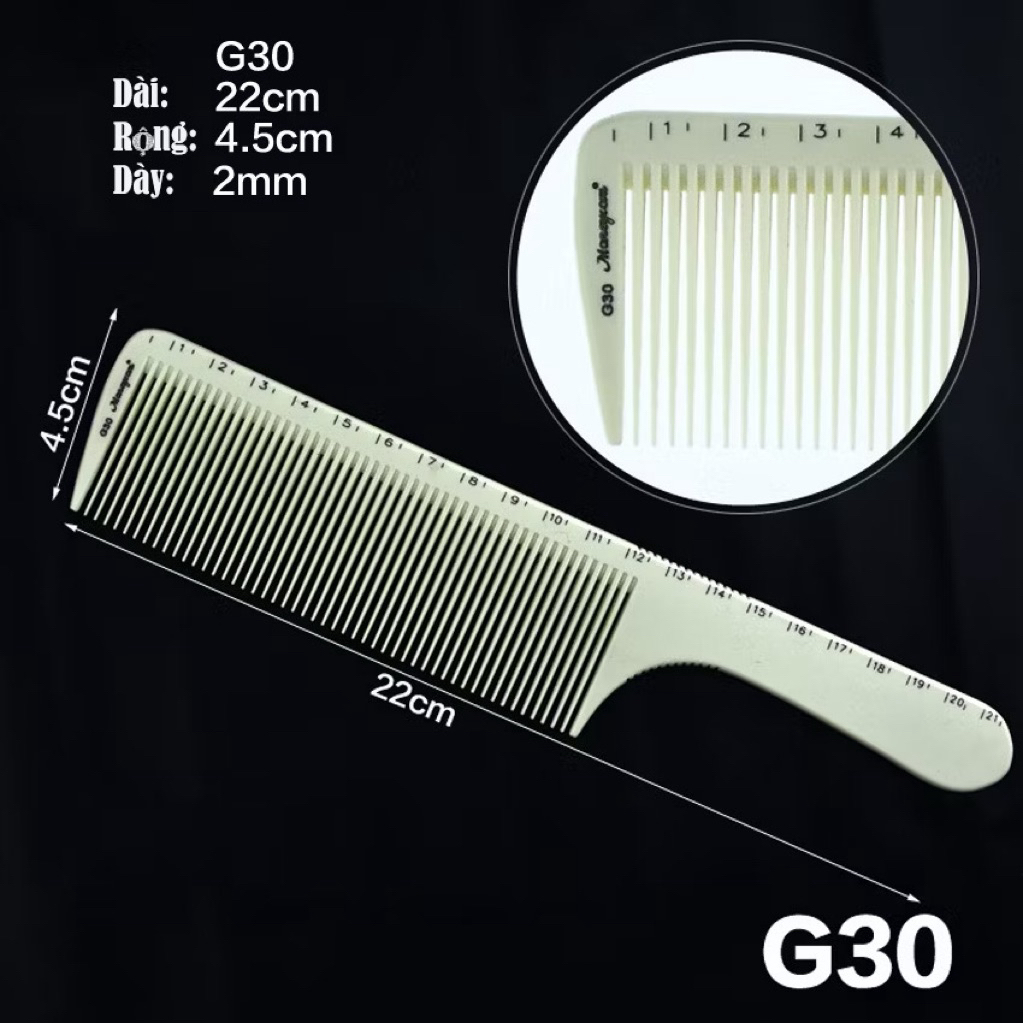 Lược Bản To - Lược G30 - Lược Cắt Tóc Moneyecom Japan G30 Cao Cấp