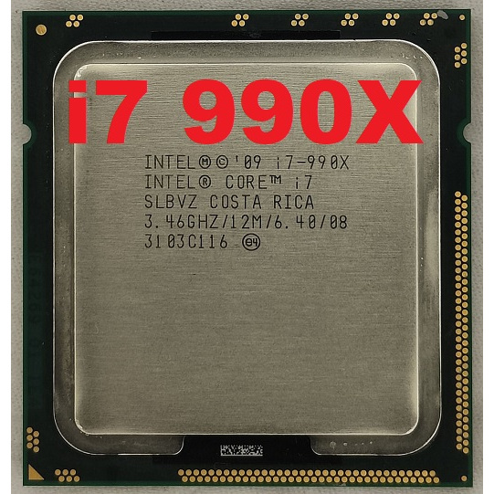 cpu PC  i7 975 i7 980X / i7 990X Bộ xử lý CPU socket 1366 chỉ chạy được... main  x58 đơn cpu