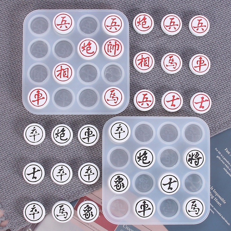 AKSHOPDANANG 2504.490 - Khuôn silicone cờ tướng
