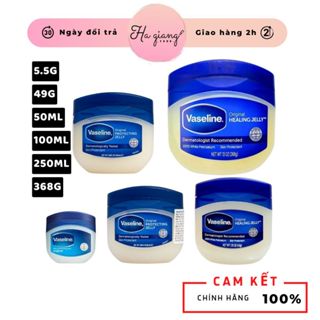  Sáp Dưỡng Ẩm Vaseline Original Protecting Jelly Sáp Nẻ Dưỡng Ẩm VASELINE 5.5G 49G 50ML 100ML 250ML 368G 