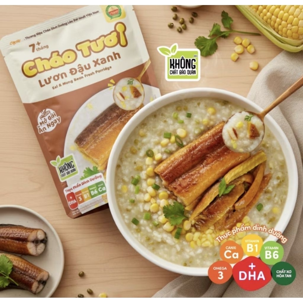 Cháo tươi Cây thị đủ 15 vị