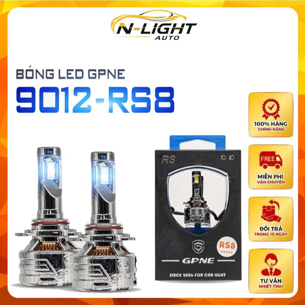Đèn Led Tăng Sáng GPNE Chân 9012 – RS8