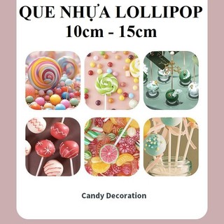 Set 100 que nhựa lollipop ( DANANGBAKINGTOOL 2131.091)
