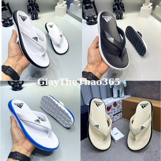  Dép tông adidas đúc nguyên khối chống trơn trượt,dép tông xỏ ngón adidas dành cho nam hàng đẹp ful box-giaythethao365 