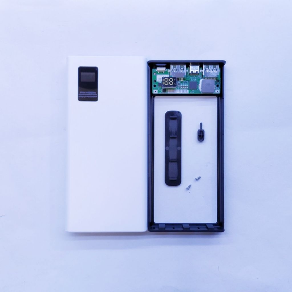 Mạch + Vỏ Pin Sạc Dự Phòng Sạc Nhanh 22,5W ( Không Có Pin ) Chứa 2 Cell Pin Lipo 1260110