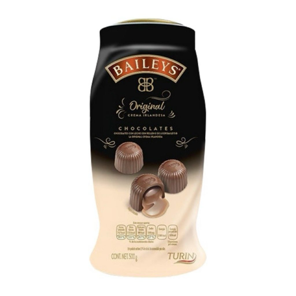 Socola nhân Baileys Original Irish Cream Chocolate Turin filled with Liquor hộp 500gr của Mexico