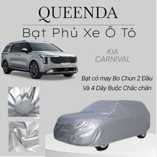  Bạt Phủ Xe Ô Tô Kia Carnival Vải Dù Tráng Bạc Chống Mưa Nắng Tốt Kèm Hộp Đựng Cao Cấp - Bạt Trùm Xe Ô Tô Kia Carnival 
