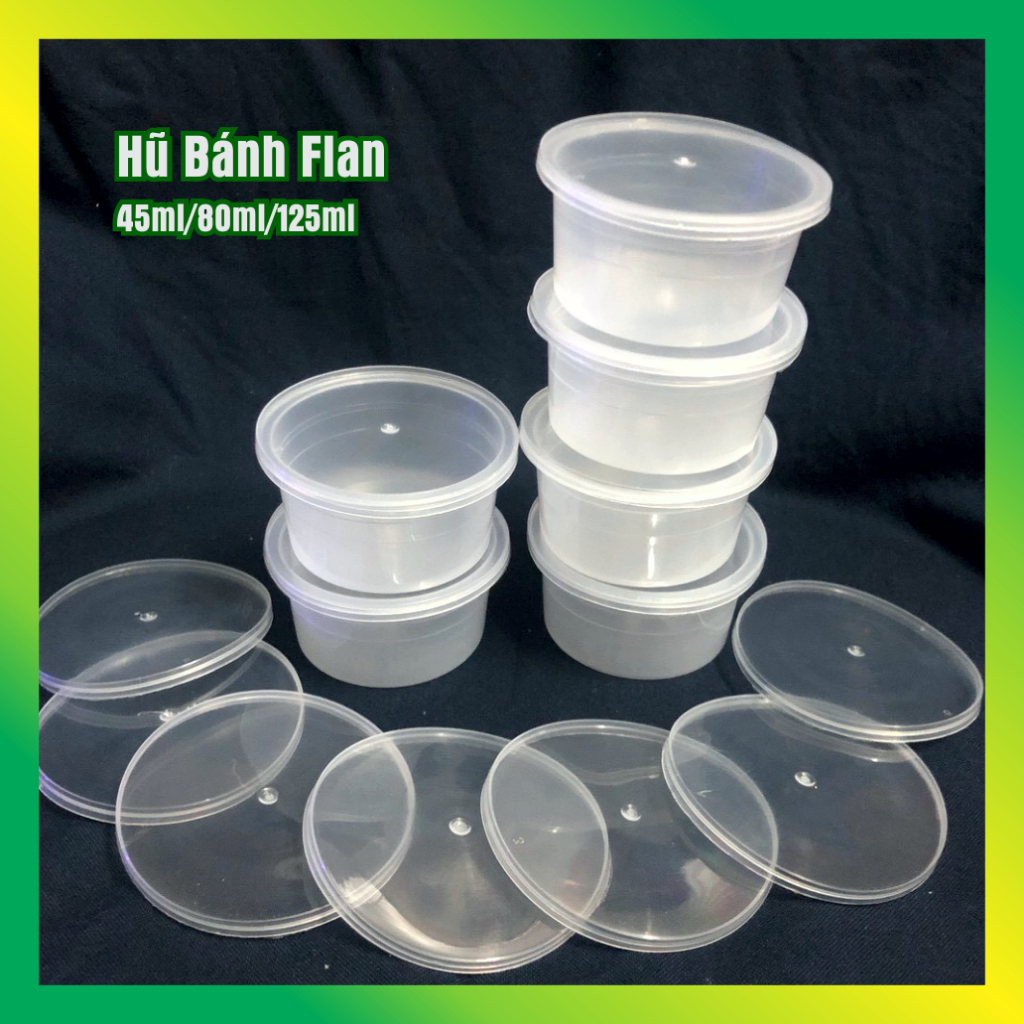 [Lốc 50] Hũ làm bánh flan cao cấp chịu nhiệt - VUI VUI STORE