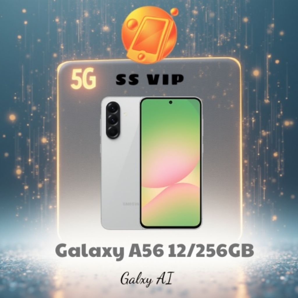 Samsung Galaxy A56 5G – 12GB RAM / 256GB ROM chính hãng, bộ nhớ khủng, hiệu năng mạnh m