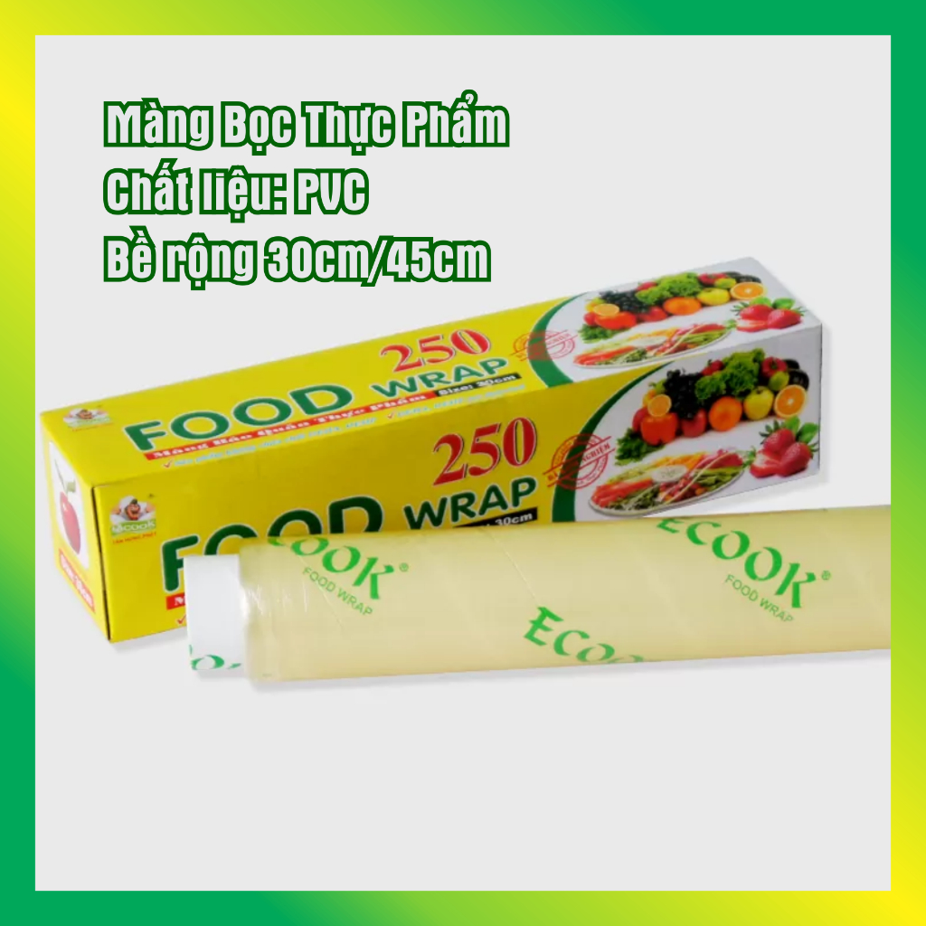 Cuộn màng bọc thực phẩm 250 - VUI VUI STORE