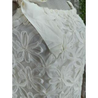 BT STUDIO thanh lý - Đầm ren hoa 2 dây bymo - Size M