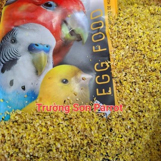 Túi zip 500g cám trứng Expert original cho chim vẹt yến hót yến phụng lovebird parrolet,... 