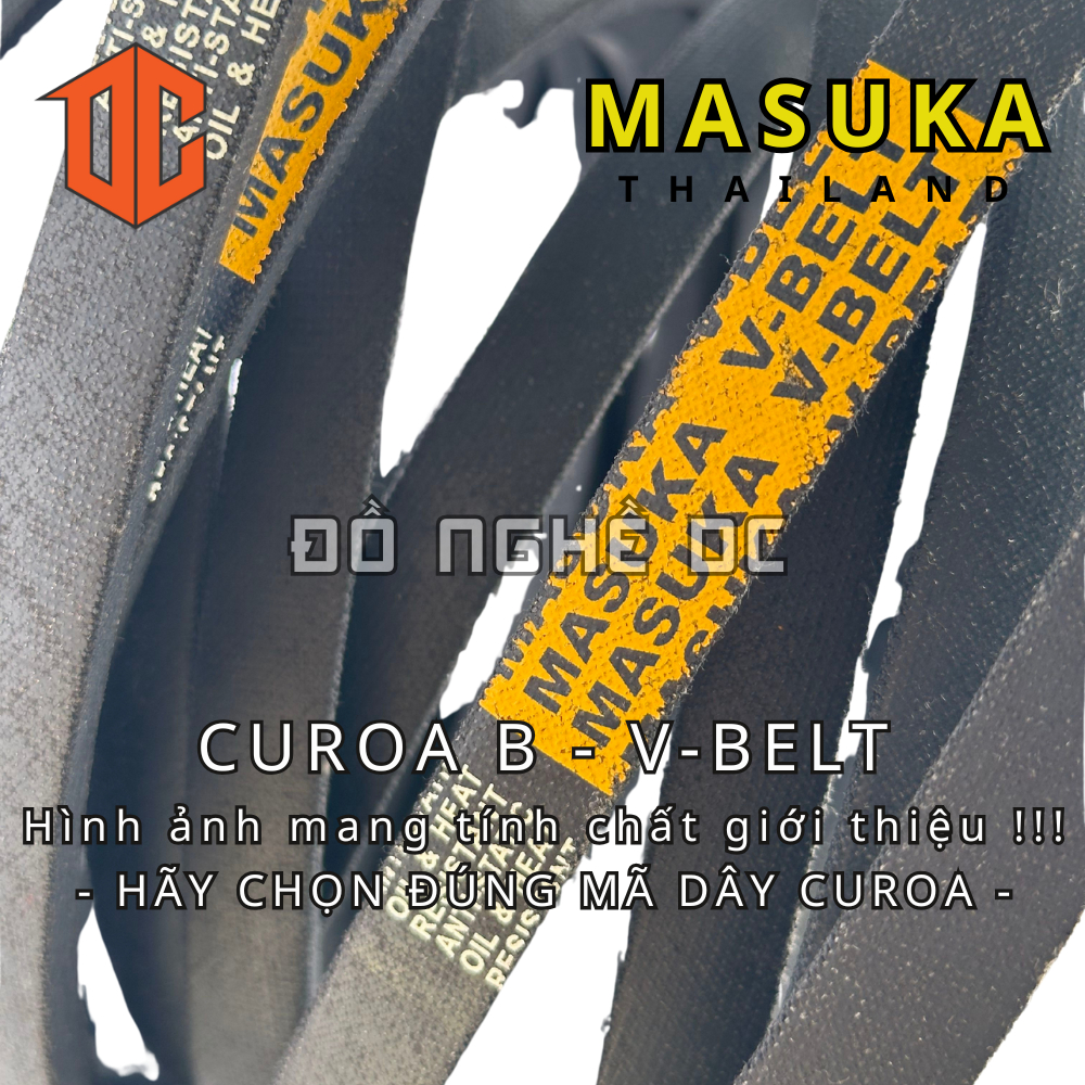 Sợi cao su curoa thường Thailand MASUKA B74 B43 B60 B66 B48 B26 B61 B33 B67 B78 B81 B86 B76 B81 B88 