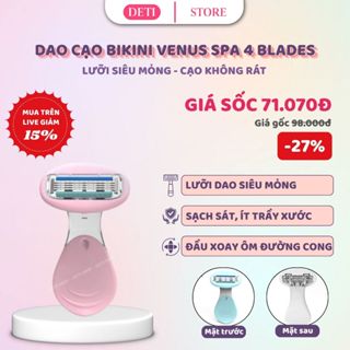  Dao cạo lông Kem dưỡng vùng kín sau cạo DETI GentkeSilk Làm diu da dưỡng ẩm tức thì   có che tên  