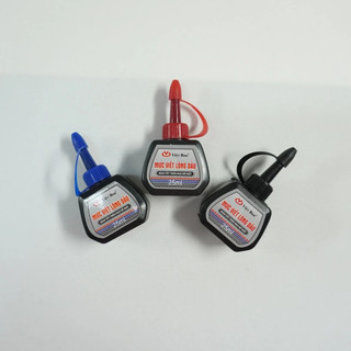 (Set 2c) Mực lông dầu Penta 25ml Xanh/đỏ/đen