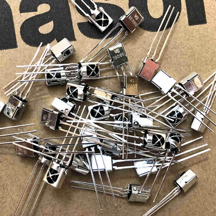 Linh Kiện Chuyên Dụng Túi 10 Mắt nhận 1838 vỏ sắt , mắt nhận hồng ngoại, mắt nhận VS1838B, 1838, 183