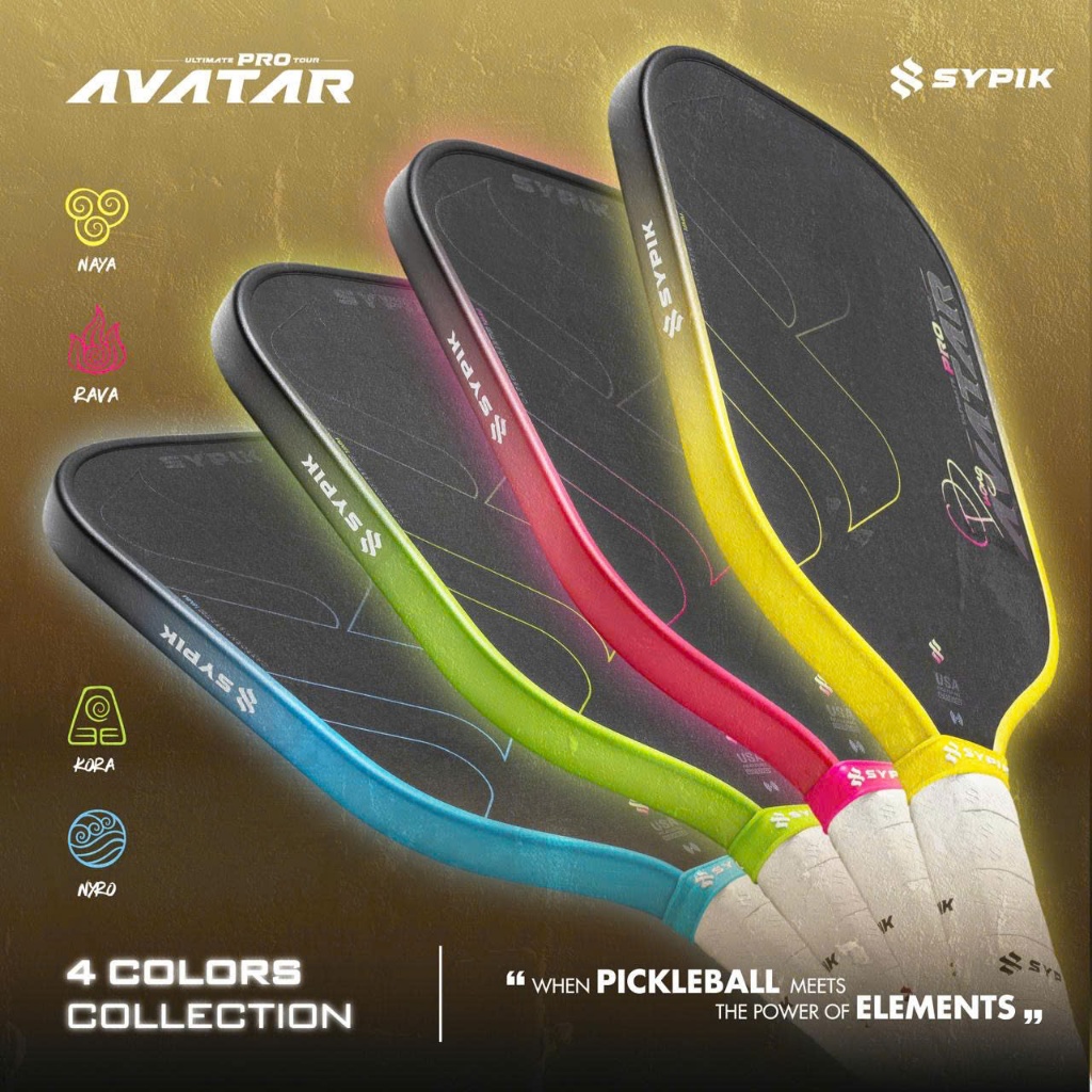 Vợt Pickleball Sypik Avatar Quang Dương Ultimate Pro Tour 16mm hàng chính hãng có check NFC