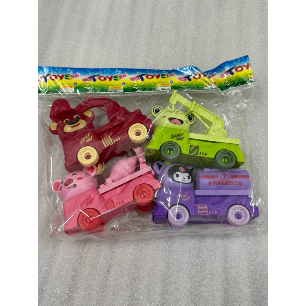 Đồ chơi túi 4 xe  siêu đẹp 39k