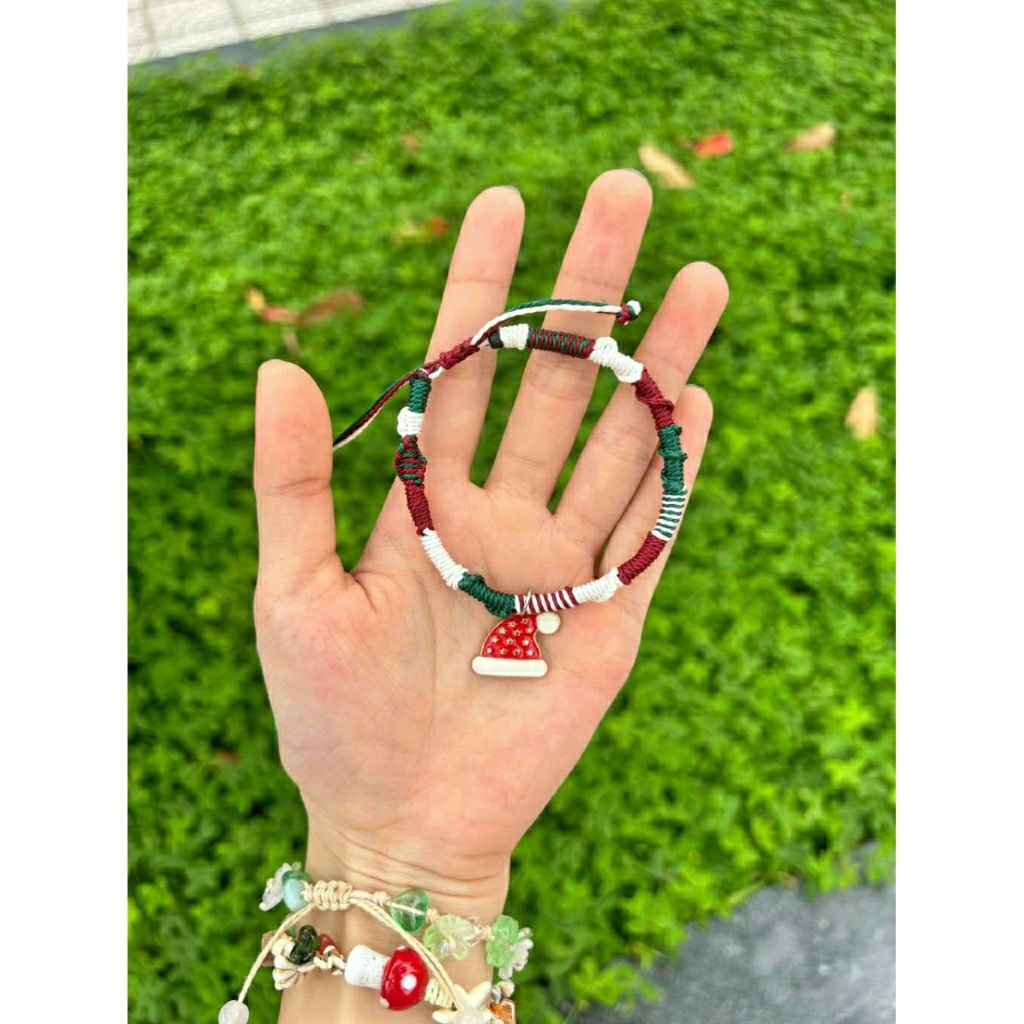Vòng tay handmade giáng sinh - Vòng tay Noel Jingle Bells