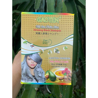 [[BAO BÌ MỚI]]Gội là đen Gaoten dành cho tóc bạc (1 gói )
