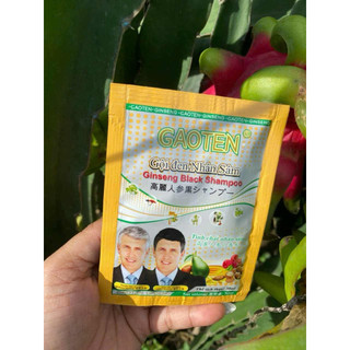 [[BAO BÌ MỚI]]Gội là đen Gaoten dành cho tóc bạc (1 gói )