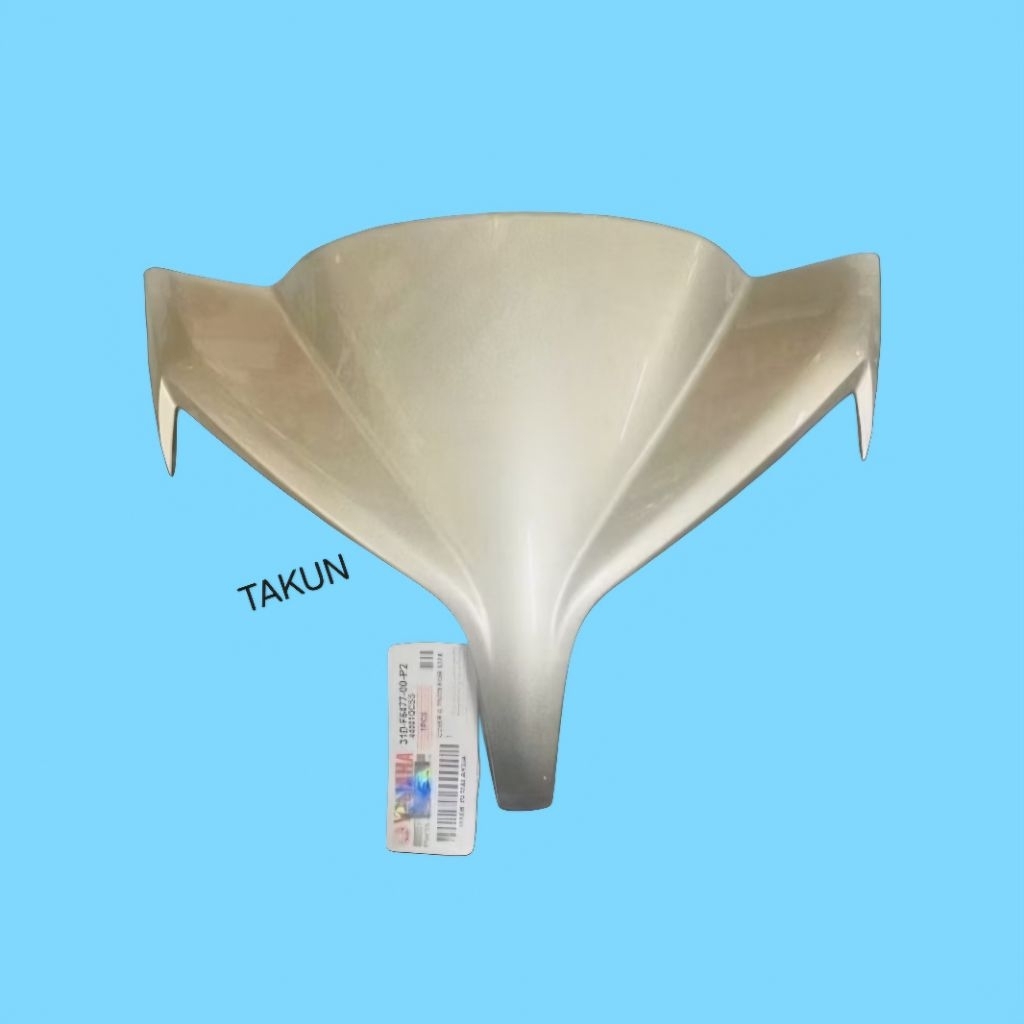 Nhựa ốp võ đầu đèn trước, mão chắn gió JUPITER FI 115 trắng ngọc zin