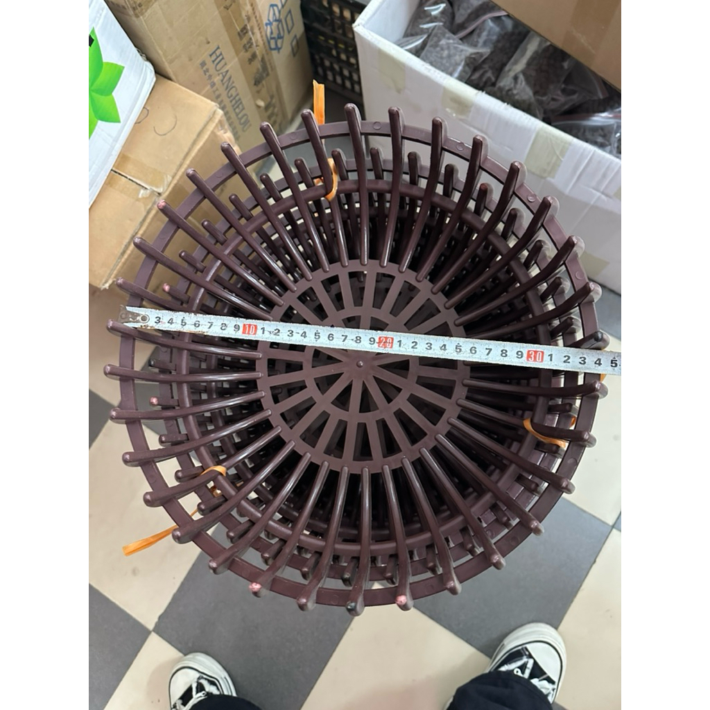 10 chậu bí nhựa f35 (không phụ kiện)