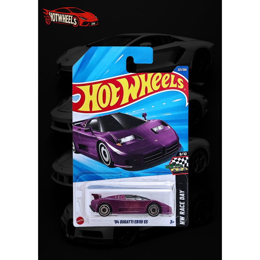 Hotwheels.DN - Xe Hot Wheels '94 Bugatti EB110 SS