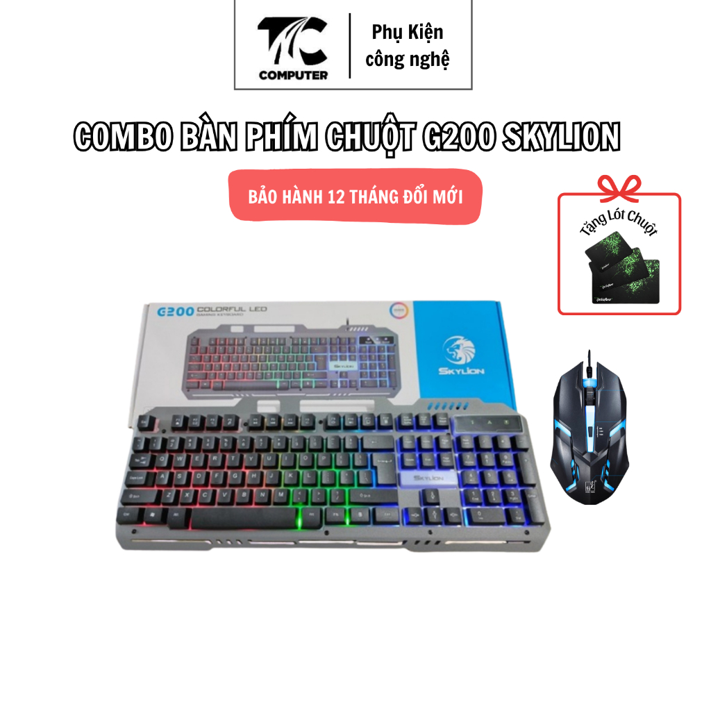 Combo Bàn Phím Chuột Game Xstar X25 Chính Hãng