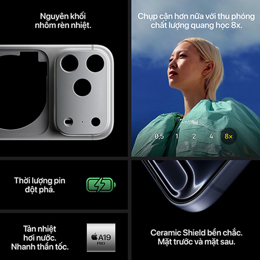 Apple iPhone 17 Pro 1TB Chính hãng ZP/A | BigBuy360 - bigbuy360.vn