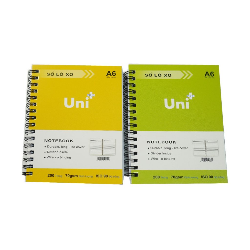 Sổ Lò Xo A6 (200Trang)