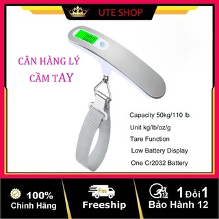 Cân Điện Tử Cân Treo Cầm Tay Cân Hành Lý  50kg /10g ( Bảo Hành 1 Năm ) Chính Xác cao UTE SHOP