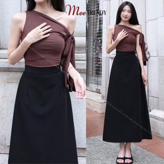  Chân Váy Dài Chữ A MeeTrendy Chân Váy Công Sở Dáng Suông Xẻ Tà Sau Có Khoá Kéo  CV13  