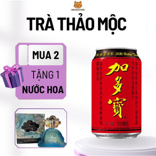  Nước Uống Thảo Mộc Jiaduobao JDB Thùng 24 Lon 310ml | Trà Giải Nhiệt Thanh Nhiệt Mát Gan 