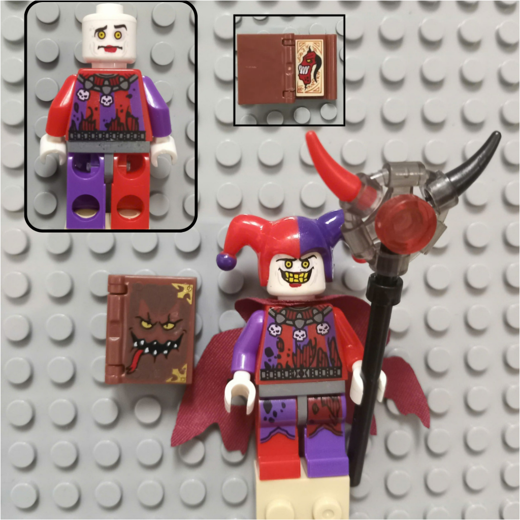 Đồ chơi lắp ráp Nexo knight Hề JESTRO mô hình wind knights