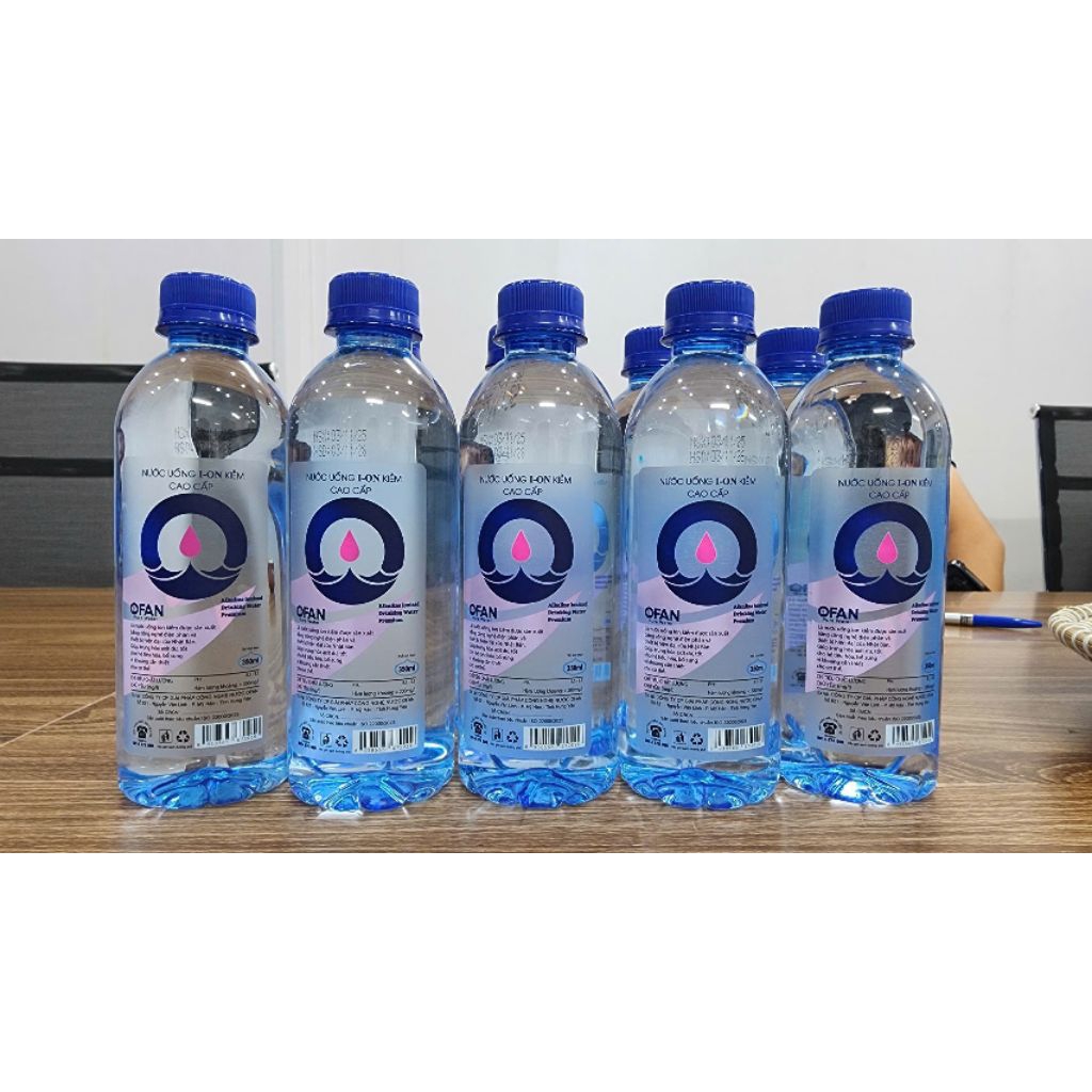 Nước ion kiềm Ofan ph9+ ,nước đóng chai ofan,nước ion kiềm đóng chai ofan