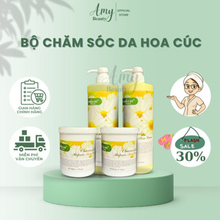  Kem Massage Da Mặt - Tẩy Da Chết - Sữa Rửa Mặt - Nước Hoa Hồng Hoa Cúc 